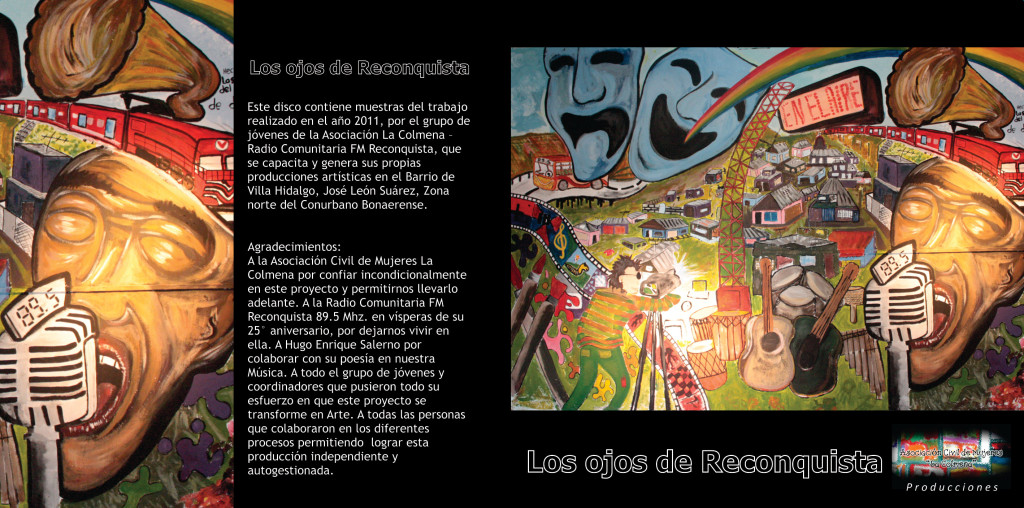 Tapa CD - Los Ojos de Reconquista