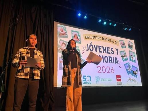 San Martín fue una de las sedes de los encuentros distritales del programa Jóvenes y Memoria
